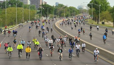 Riders gear up for Sunday’s Bike the Drive: ‘Super-cool Chicago thing to do’