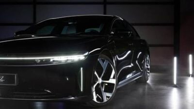Tesla luxury rival Lucid debuts sinister electric vehicle