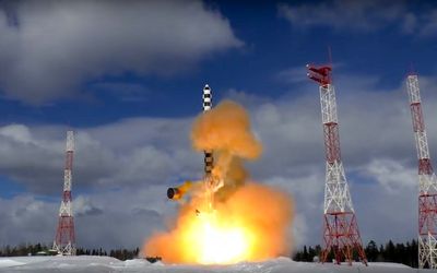 Russia puts advanced Sarmat nuclear missile system on ‘combat duty’