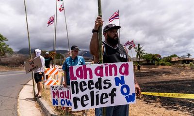 ‘I didn’t get any help’: Maui residents struggle despite Biden’s vow of aid