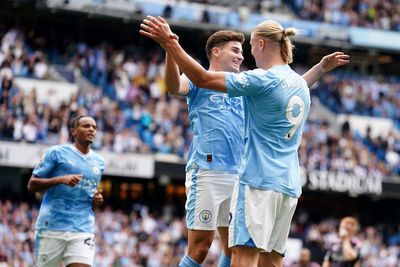 Erling Haaland on fire again for Man City and Tottenham continue fine start