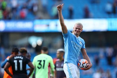 Erling Haaland hits hat-trick as Manchester City sweep aside Fulham