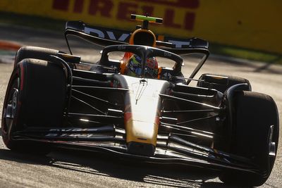 Perez went “blind” into F1 Italian GP qualifying after Friday crash