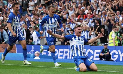 Brighton brilliant as Evan Ferguson’s hat-trick stuns shaky Newcastle