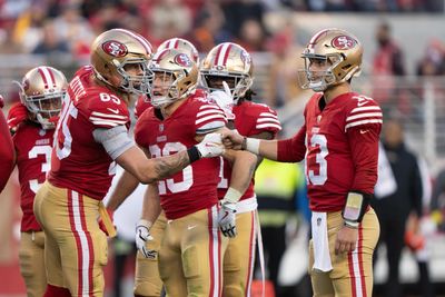 Projecting 49ers offensive depth chart for Week 1 at Steelers