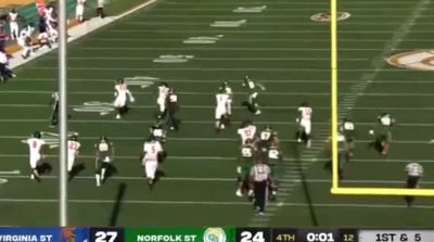 Ending of Virginia State-Norfolk State Was Utterly Ridiculous