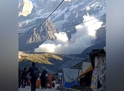Avalanche hits Sumeru mountain in Uttarakhand