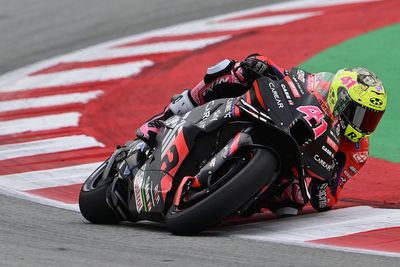 MotoGP Catalan GP: Espargaro leads Aprilia 1-2, Bagnaia hospitalised after crash