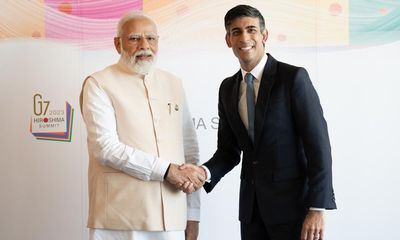 Rishi Sunak rules out quick-fix trade deal with India