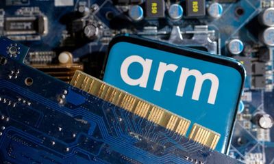 UK chip designer Arm ‘cuts target valuation before Nasdaq listing’