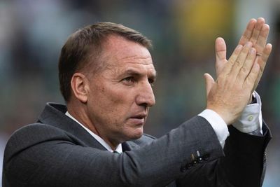 WATCH: Brendan Rodgers salutes fans outside Celtic Park after Rangers victory