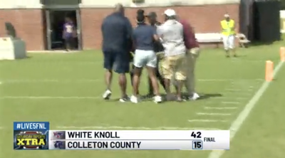 A Sportscaster’s Report on a HS Football Game Took a Wild Turn, With Him Being Ejected