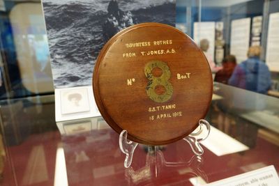 Titanic artefacts go on display telling story of Scottish countess