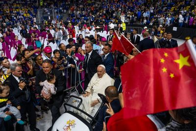 Francis opens clinic on 1st papal visit to Mongolia. He says it's about charity not conversion