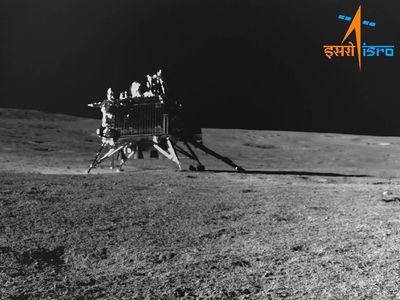 India's moon rover completes its walk as scientists look for signs of frozen water