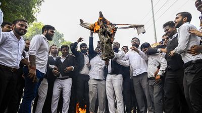U.P. lawyers start three-day strike over lathi-charge incident