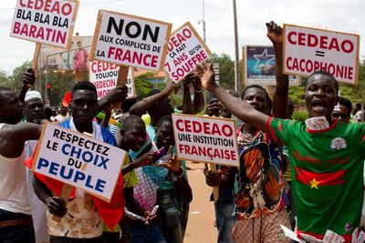 France's waning influence in coup-hit Africa appears clear while few remember their former colonizer