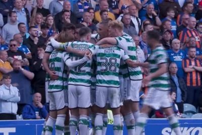 Watch unseen Celtic Kyogo goal angle as Rangers 'sound of silence' greets strike