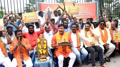 BJP alleges violation of norms in allocation of TTD land to caste outfit