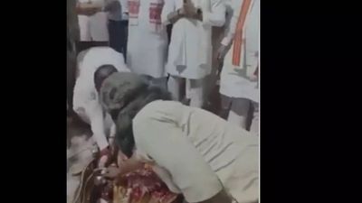 UP Minister Satish Sharma faces all-round flak over shivling gaffe, called 'adharmi' by opposition