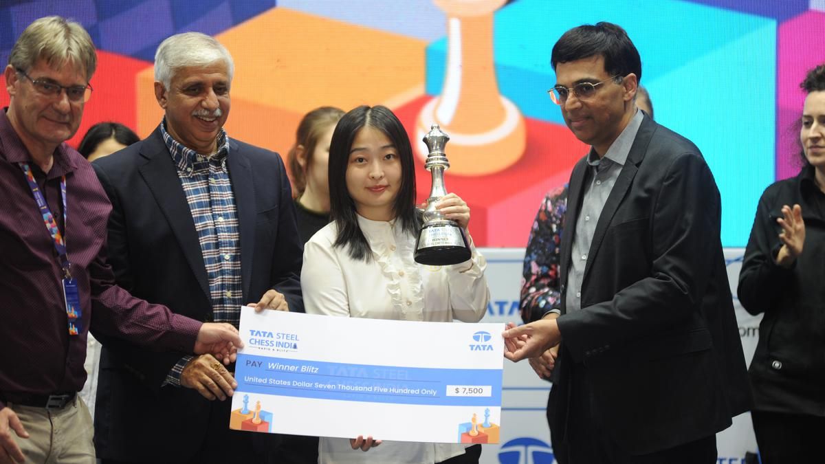 Ju Wenjun is blitz queen at Tata Steel chess