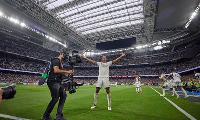 Jude Bellingham takes roof off the Bernabéu – and it’s love at first sight