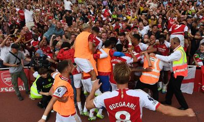 Arsenal v Manchester United: conspiracy theorists and celebration police stick nebs in