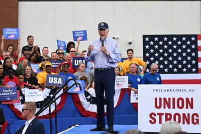 Biden drags Trump in Labor Day speech