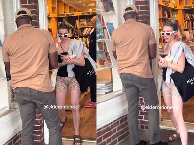 Emma Roberts has run-in with Secret Service agent as Bill Clinton browses bookstore: ‘Get out of the way’