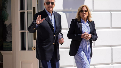 US president Biden tests negative for Covid, first lady Jill tests positive