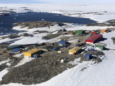 An Australian who fell ill at a remote Antarctic base is rescued, authorities say