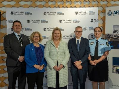 Crime-fighting AI research centre launches at Monash Uni