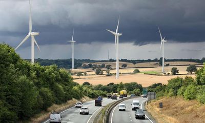 Sharma: onshore windfarms in England need ‘much more permissive planning regime’