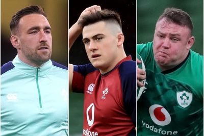 Ireland trio Jack Conan, Dan Sheehan and Dave Kilcoyne out of World Cup opener