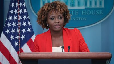 Watch: Karine Jean-Pierre holds White House briefing after Jill Biden tests positive for Covid