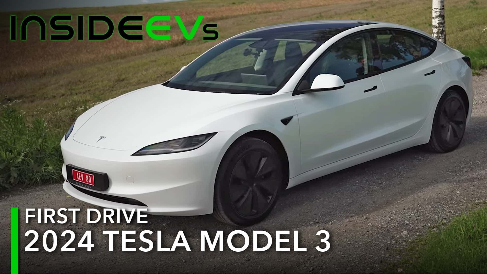 2024 Tesla Model 3 First Drive Review Minor Updates,…