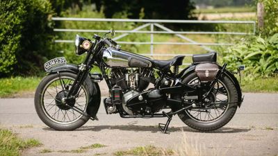 Extremely Rare 1938 Brough Superior SS100 Heads To Auction In November 2023