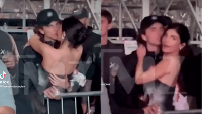 Horny Footage Of Kylie Jenner & Timothée Chalamet Macking On At Beyoncé’s Show Is Going Viral