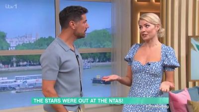 Holly Willoughby thanks NTAs wardrobe issue for her dodging the annual hangover