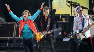 Watch as Rolling Stones launch first studio album in 18 years at London event
