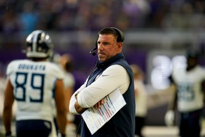 Titans’ Mike Vrabel among best decision-makers on 4th downs since 2021