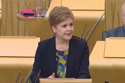 Nicola Sturgeon delivers warning in first Holyrood speech since resignation