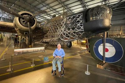 Care home resident, 102, surprised by a trip to see RAF plane he flew at 22