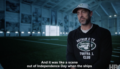 Aaron Rodgers Told a Story on ‘Hard Knocks’ About Seeing a UFO, and NFL Fans Had Jokes