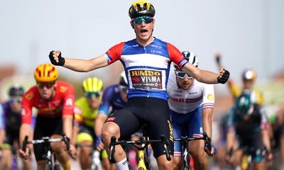 Olav Kooij stays perfect with historic fourth stage win at Tour of Britain