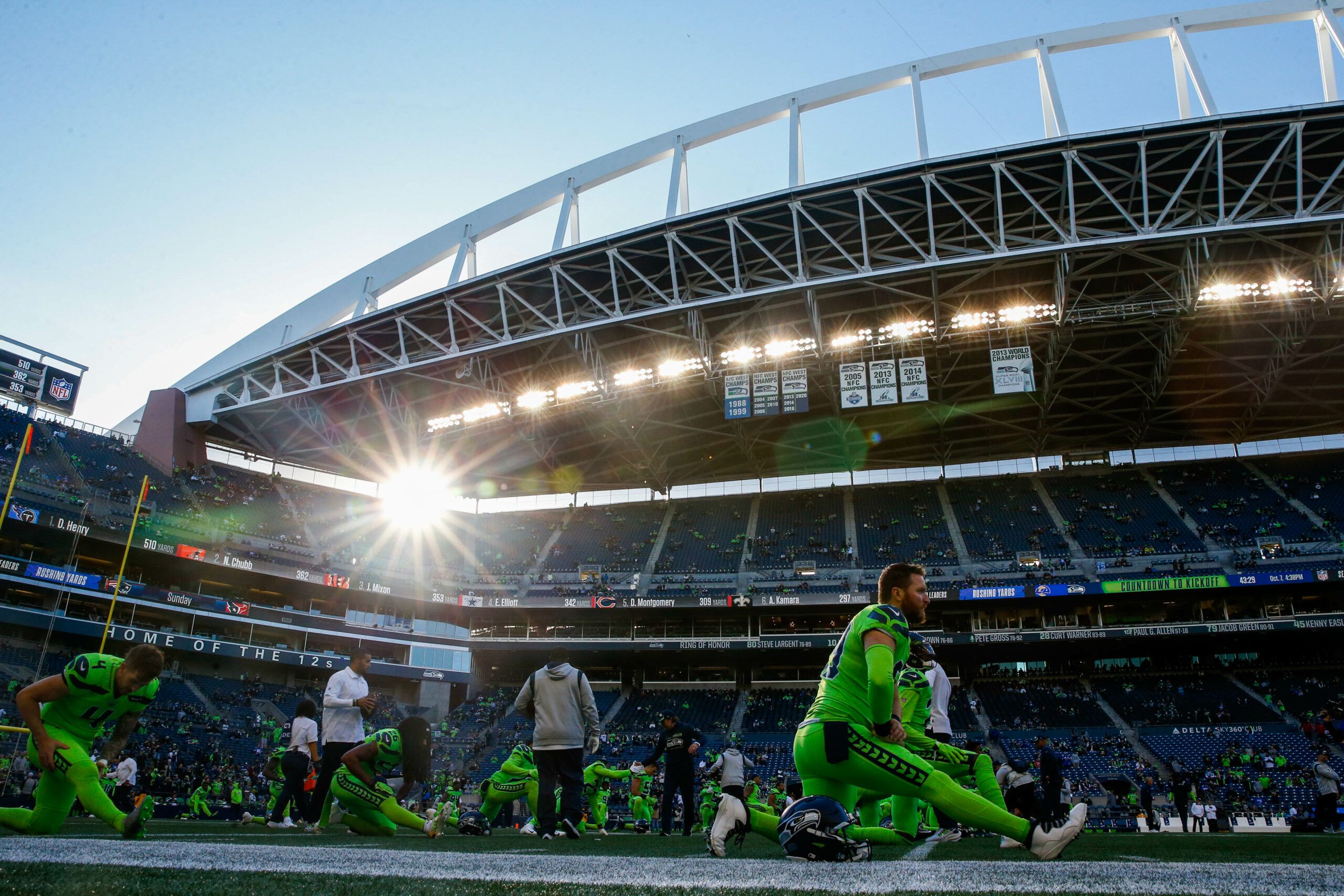 Here's the TV broadcast map for Rams vs. Seahawks in Week 1