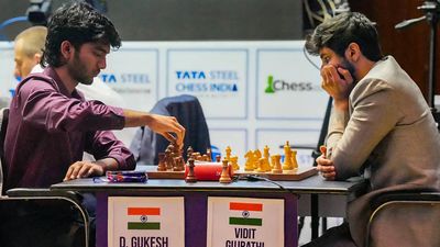 D Gukesh slips, Maxime Vachier-Lagrave takes sole lead in Tata Steel Chess rapid tournament