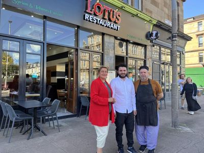 'Glasgow is the best city': Syrian refugee family reveal joy as they open restaurant