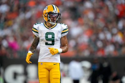 Half of Packers WRs dealing with hamstring injuries to open Week 1 practice