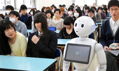 Japanese city to use robots to tackle rise in truancy